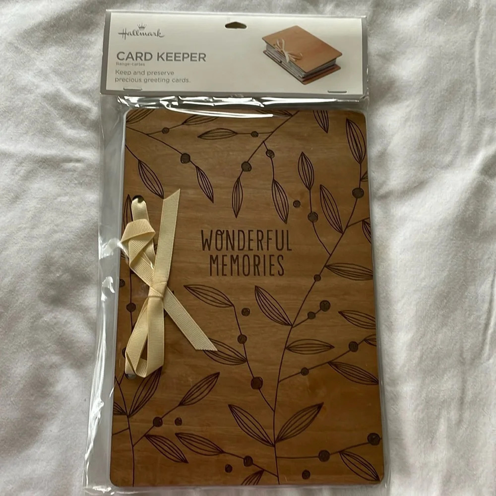 New Hallmark Card Keeper. Keep and preserve precious greeting cards & mementos